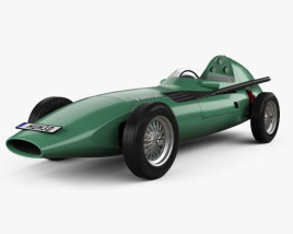 Vanwall VW 57 1957 3D model