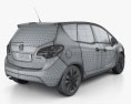 Vauxhall Meriva 2015 3D模型