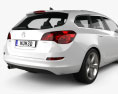 Vauxhall Astra Sports Tourer 2014 3d model