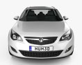 Vauxhall Astra Sports Tourer 2014 3d model front view