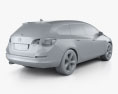 Vauxhall Astra Sports Tourer 2014 3D 모델 