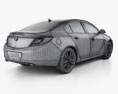 Vauxhall Insignia 轿车 2009 3D模型