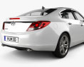 Vauxhall Insignia 세단 2012 3D 모델 