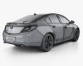 Vauxhall Insignia 해치백 2012 3D 모델 