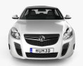 Vauxhall Insignia VXR 해치백 2012 3D 모델  front view
