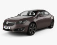 Vauxhall Insignia セダン 2012 3Dモデル