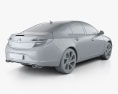 Vauxhall Insignia 轿车 2012 3D模型