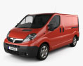 Vauxhall Vivaro Panel Van 2014 3d model