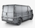 Vauxhall Vivaro Passenger Van 2014 3D模型