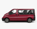 Vauxhall Vivaro Passenger Van 2014 3d model side view