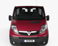 Vauxhall Vivaro Passenger Van 2014 3d model front view