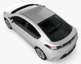 Vauxhall Ampera 2015 3D-Modell Draufsicht