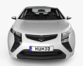 Vauxhall Ampera 2015 3D 모델  front view