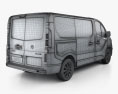 Vauxhall Vivaro パネルバン L1H1 2014 3Dモデル