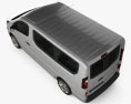 Vauxhall Vivaro Passenger Van L1H1 2017 3D模型 顶视图