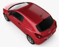 Vauxhall Corsa (D) Van 2014 3D 모델  top view