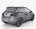 Vauxhall Corsa (E) 3ドア 2014 3Dモデル