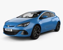 Vauxhall Astra VXR 2015 3D model