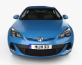 Vauxhall Astra VXR 2015 3d model front view