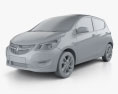 Vauxhall Viva 2018 3D-Modell clay render