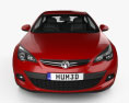 Vauxhall Astra GTC 2015 3d model front view