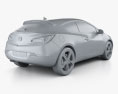 Vauxhall Astra GTC 2015 Modello 3D