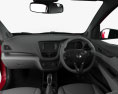 Vauxhall Viva SL con interior 2015 Modelo 3D dashboard