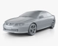 Vauxhall Monaro 2006 3d model clay render