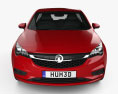 Vauxhall Astra Turbo hatchback 2019 3d model front view