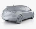 Vauxhall Astra Turbo hatchback 2019 3d model
