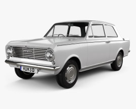 Vauxhall Viva 1963 3Dモデル
