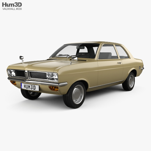 Vauxhall Viva 1970 3D-Modell