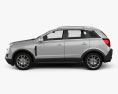 Vauxhall Antara 2016 3D-Modell Seitenansicht