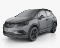 Vauxhall Mokka X 2020 3Dモデル wire render