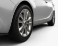 Vauxhall Zafira (C) Tourer avec Intérieur 2016 Modèle 3d