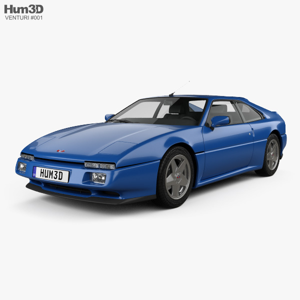 Venturi 260 LM 1995 3D model