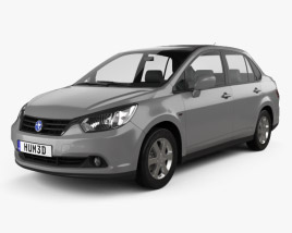 Venucia D50 2016 3D model