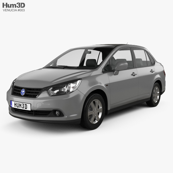 Venucia D50 2016 3D model