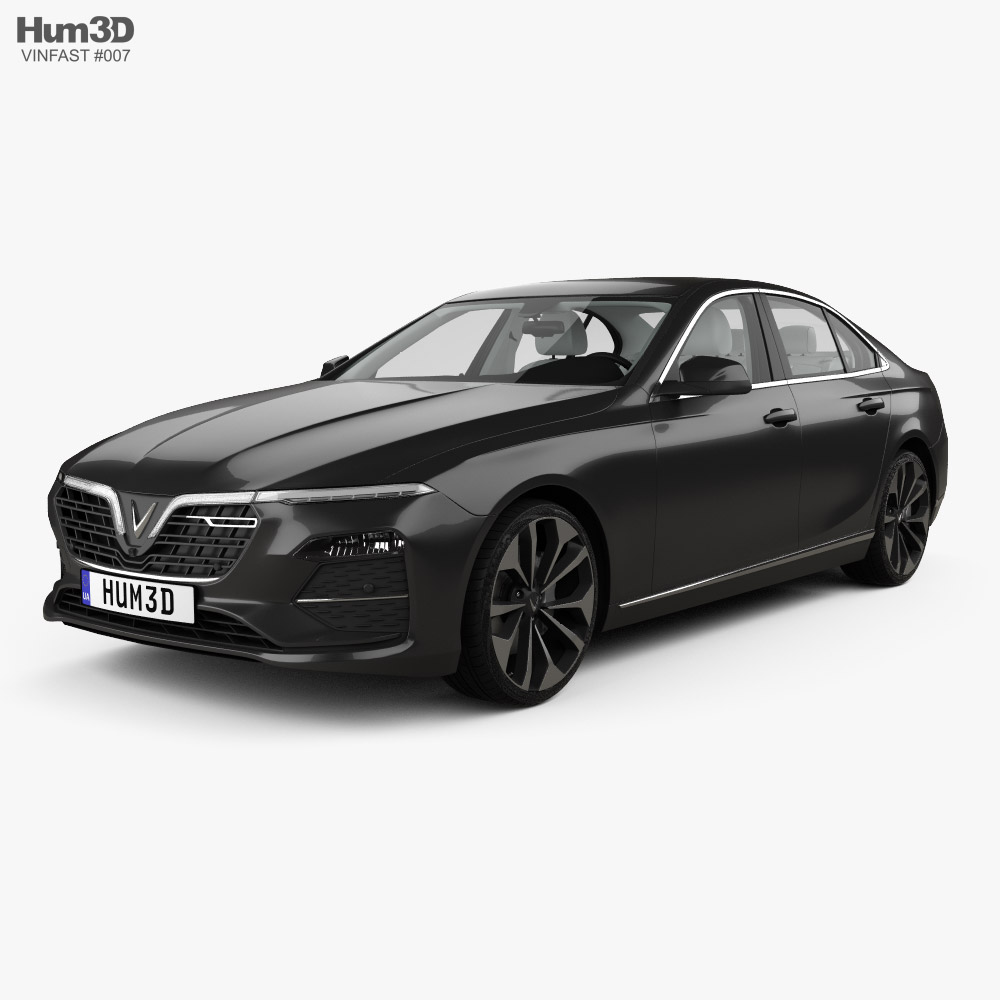 VinFast LUX A2-0 Turbo with HQ interior 2022 3D model