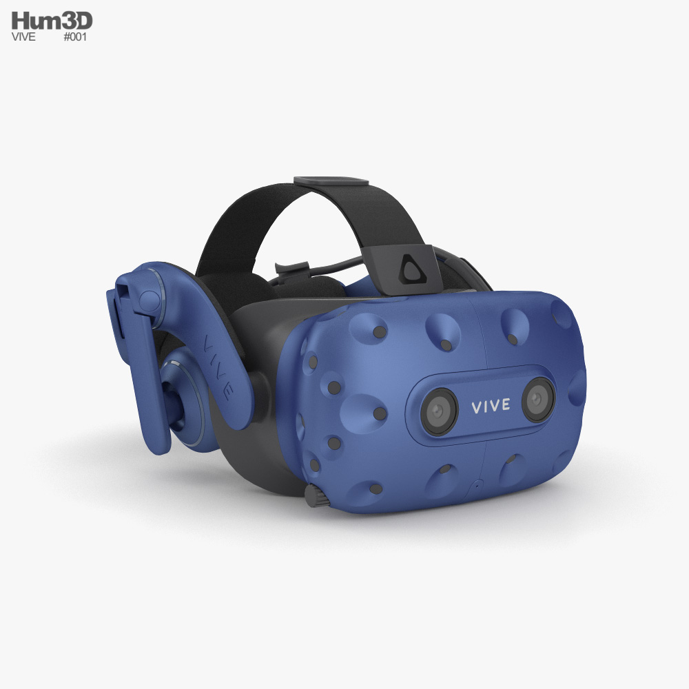 Vive Pro 3D model - Electronics on Hum3D