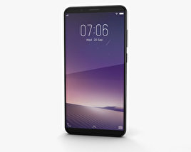 Vivo V7 Plus Matte Black 3D model