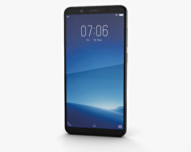 Vivo V7 Matte Black 3D model