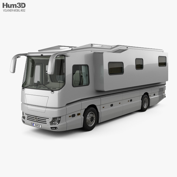 Volkner Mobil Performance Perfection з детальним інтер'єром 2019 3D модель