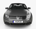 Volkswagen Phaeton 2011 3D-Modell Vorderansicht