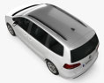 Volkswagen Sharan (Typ 7N) 2013 3Dモデル top view