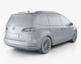 Volkswagen Sharan (Typ 7N) 2013 3Dモデル