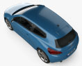 Volkswagen Scirocco R 2010 3d model top view
