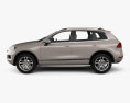Volkswagen Touareg hybrid 2013 3d model side view