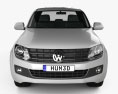Volkswagen Amarok Crew Cab 2012 3Dモデル front view