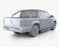 Volkswagen Amarok Crew Cab 2012 3Dモデル